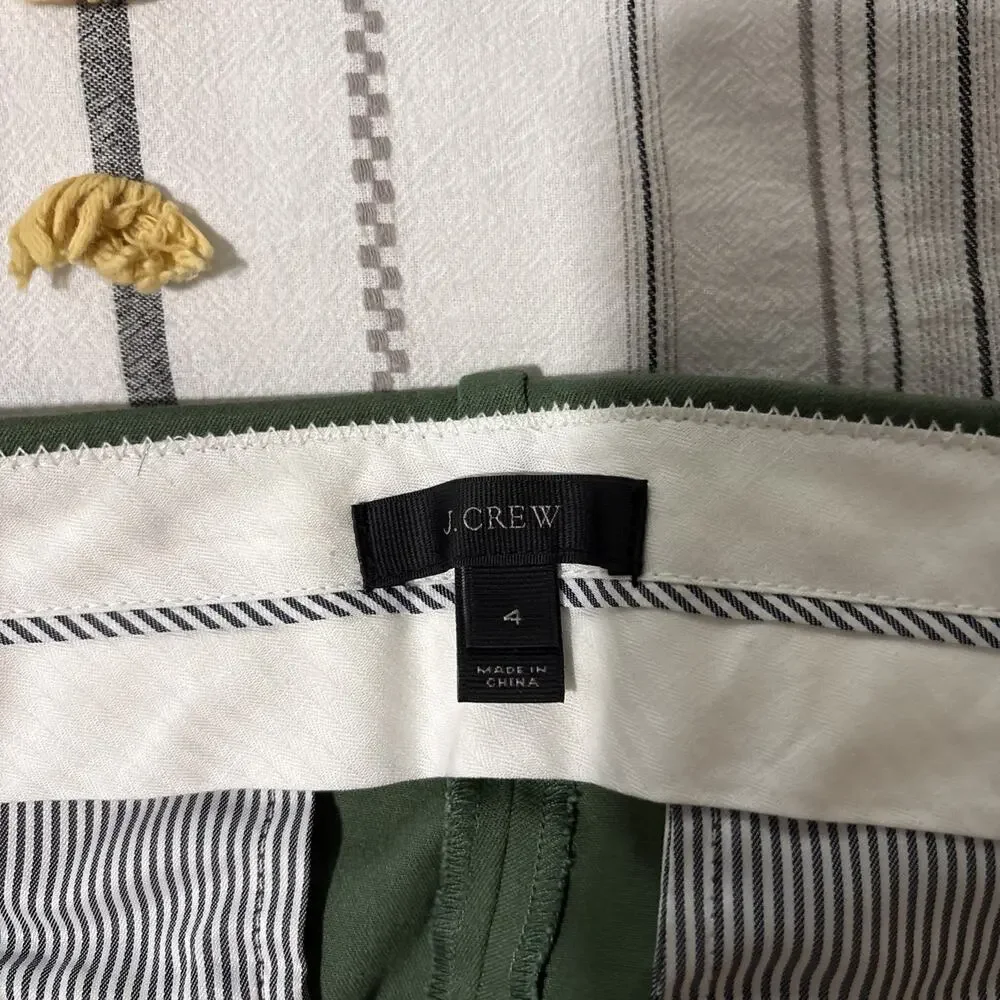 J. Crew 4 Dress Slacks, Business Workwear, Party, Wedding, NWOT, Zipper Pockets